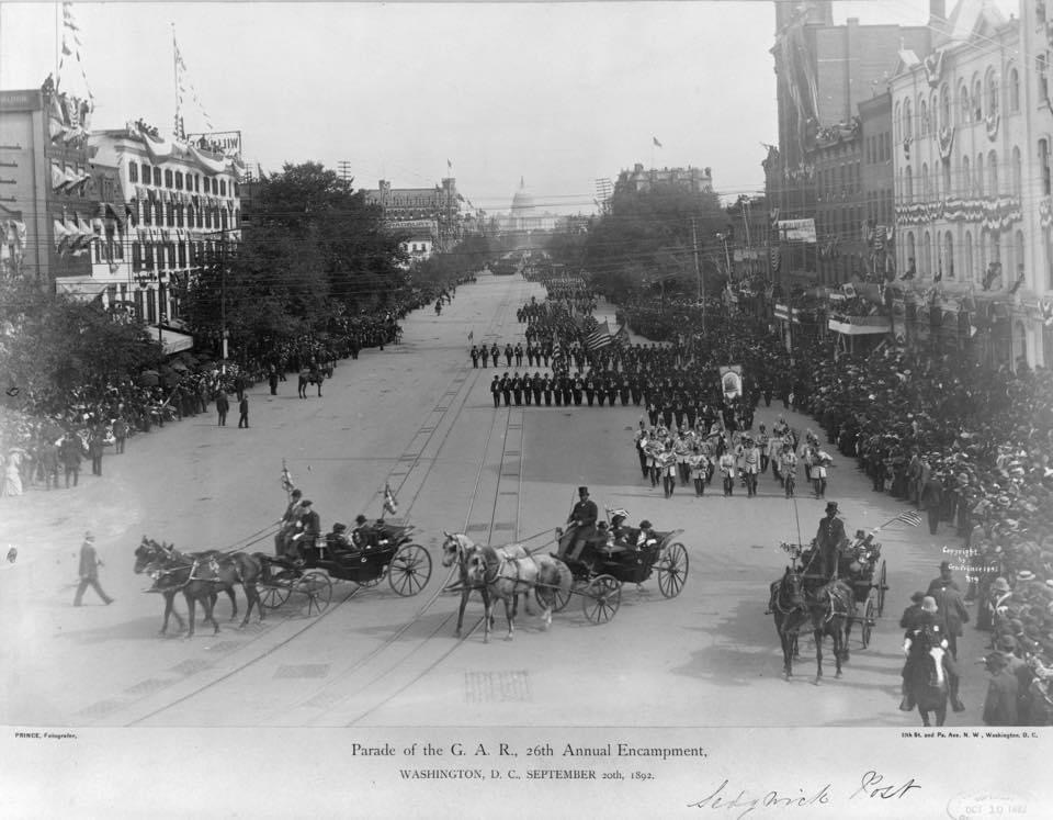The Grand Army of the Republic Parade in Washington, D.C.
