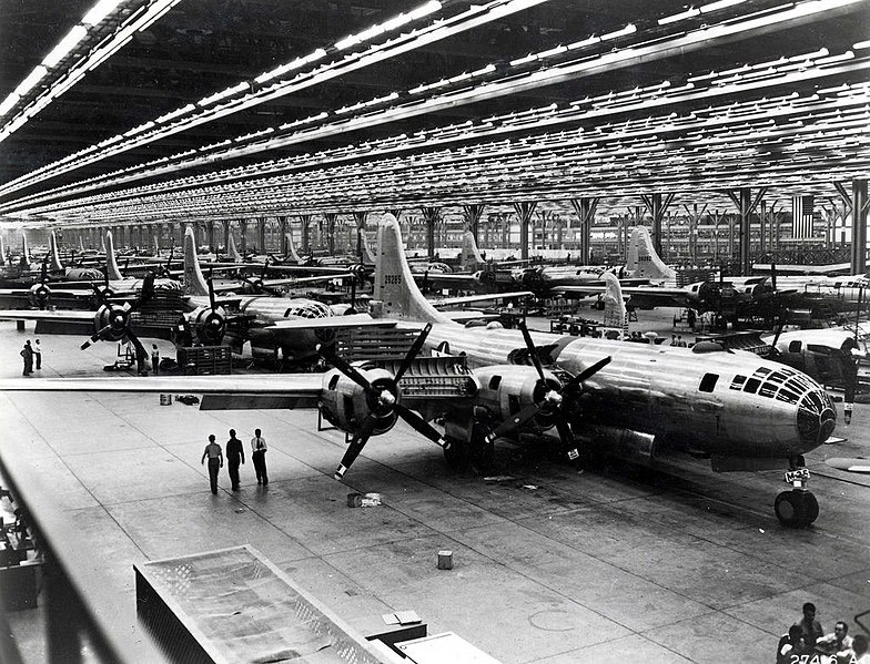 The Maiden Flight of the Prototype B-29 Superfortress