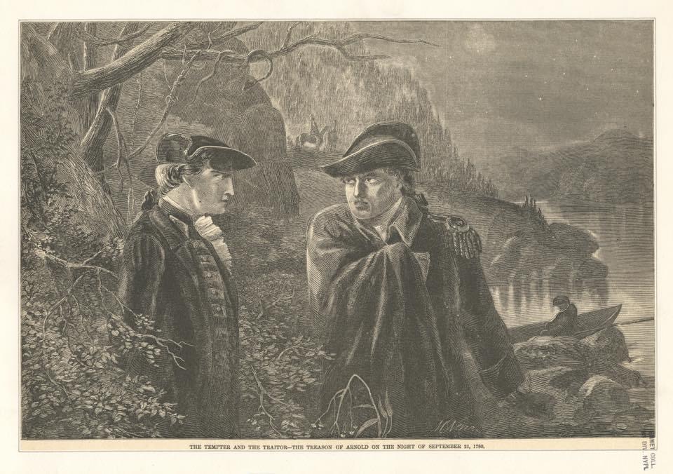 The Treasonous Meeting of Arnold and André