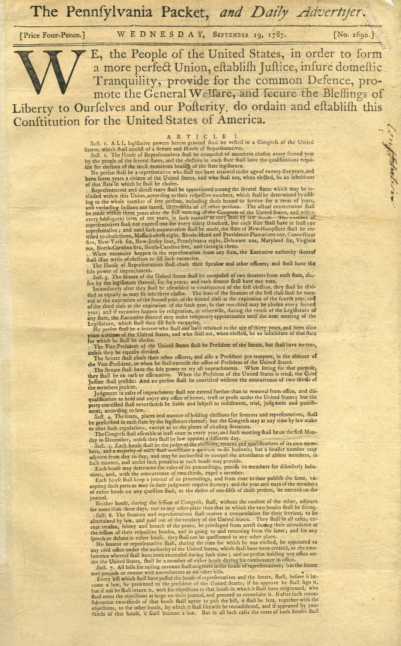 The First Successful Daily Newspaper in America