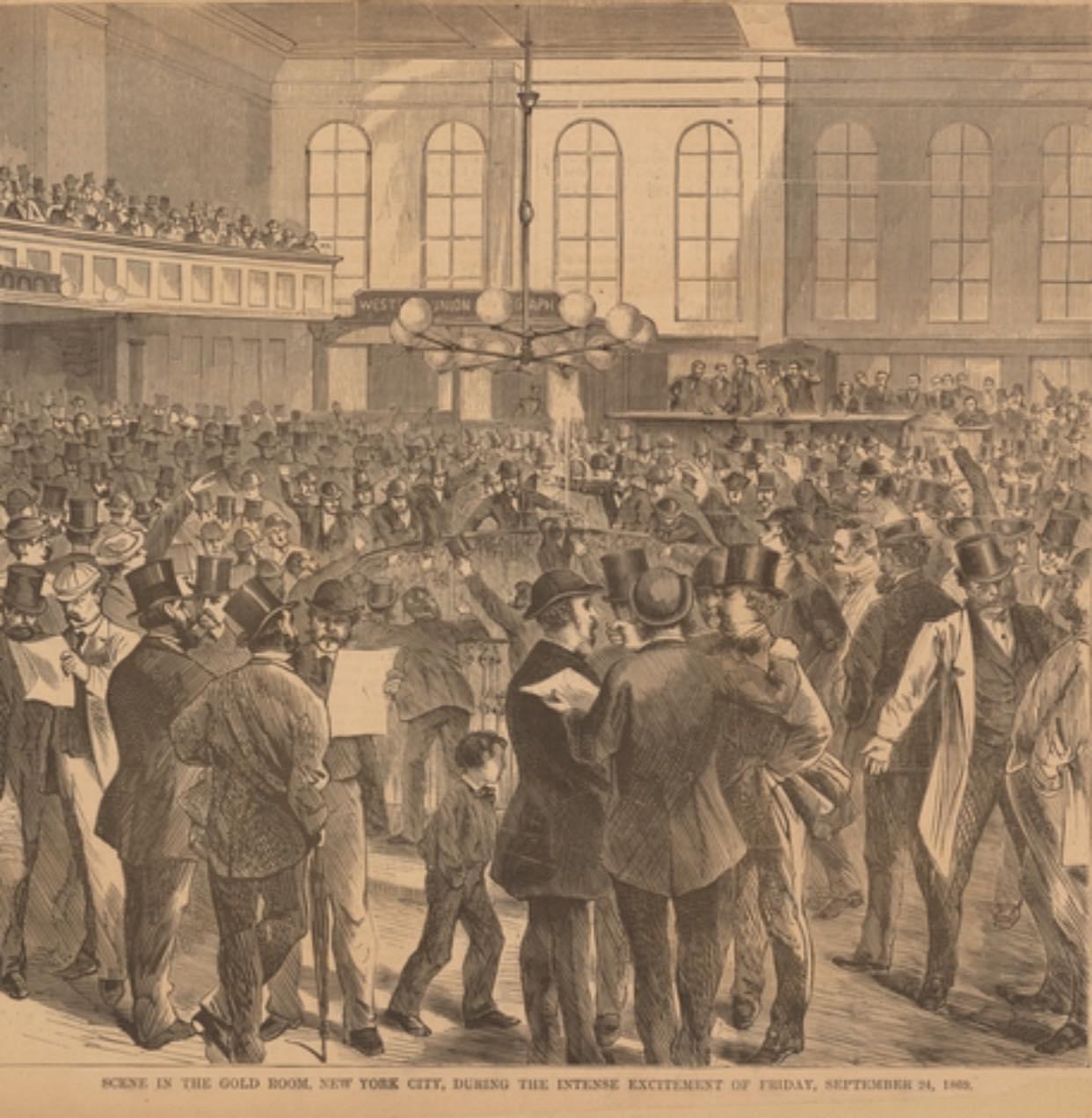 The “Black Friday” Gold Panic of 1869