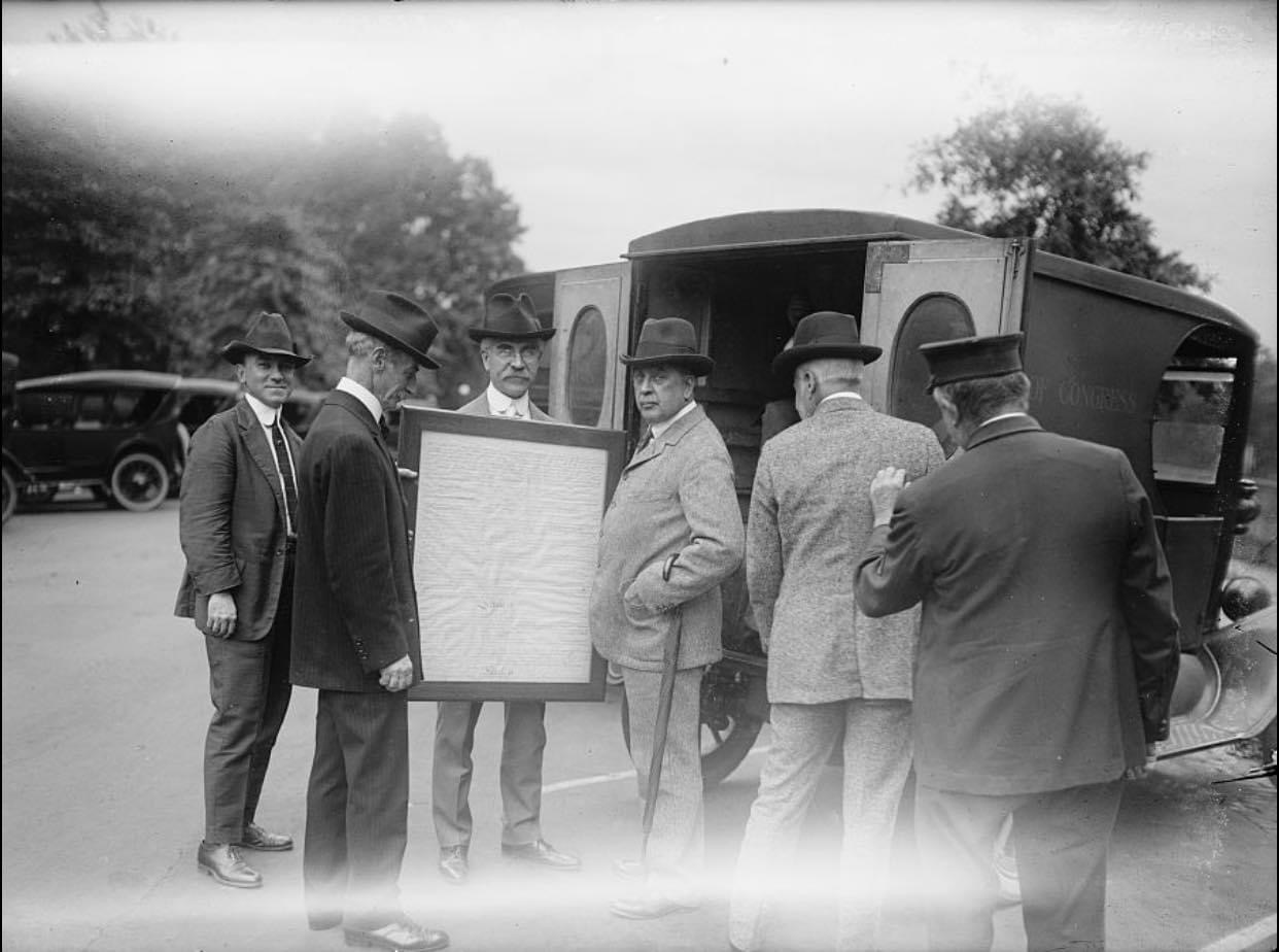 Protecting the Charters of Freedom: The Transfer to the Library of Congress