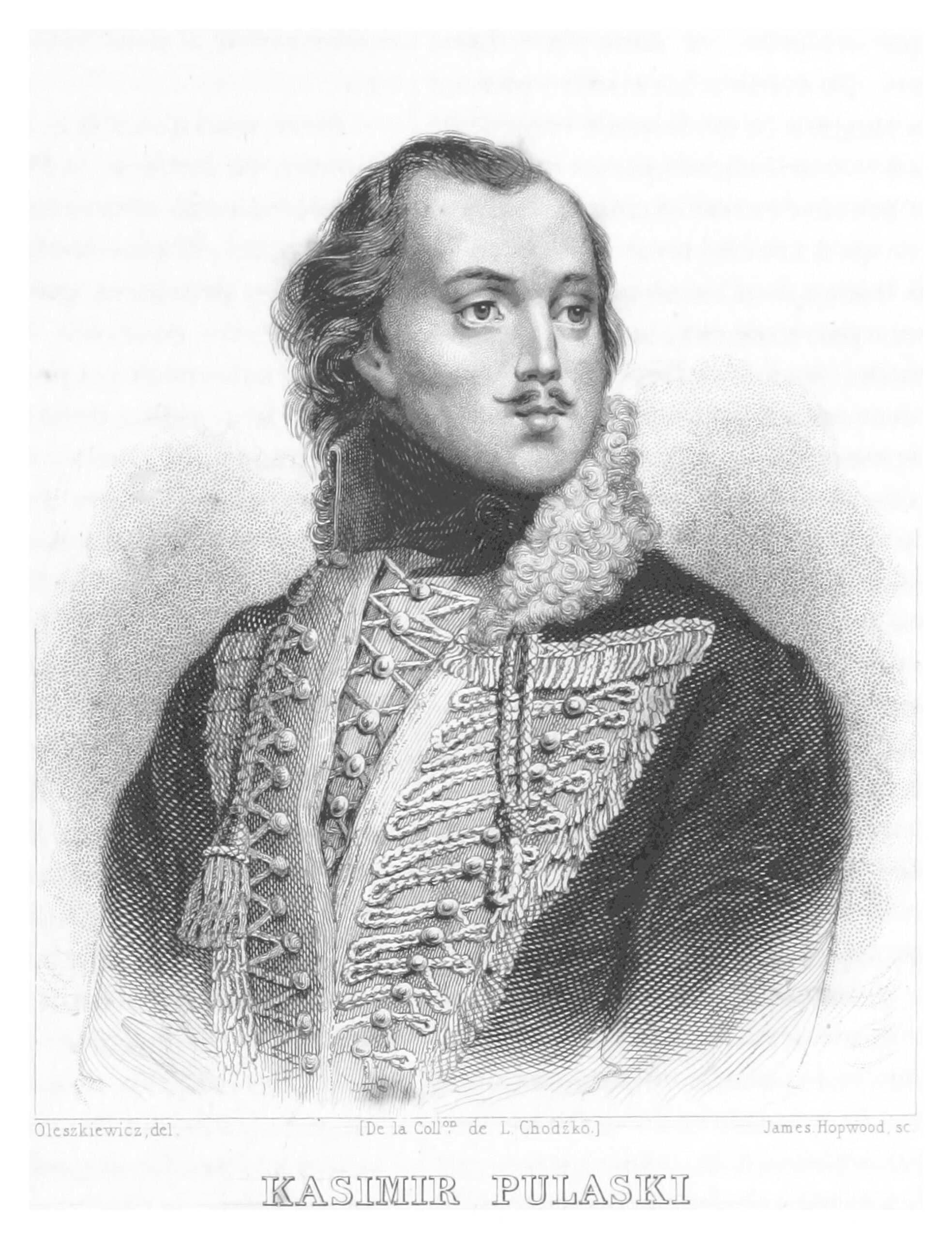 Casimir Pulaski Mortally Wounded at Savannah