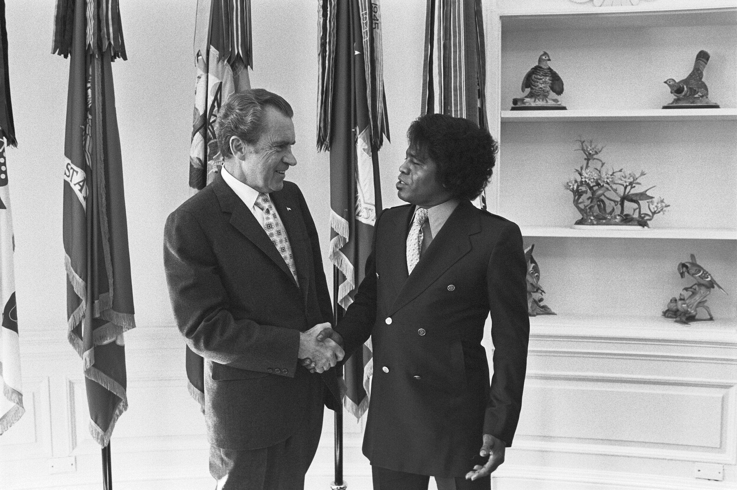 Richard Nixon and James Brown: An Oval Office Encounter