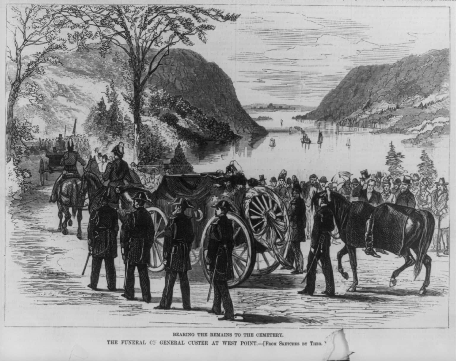 The Funeral of George Armstrong Custer — The West Point Legacy