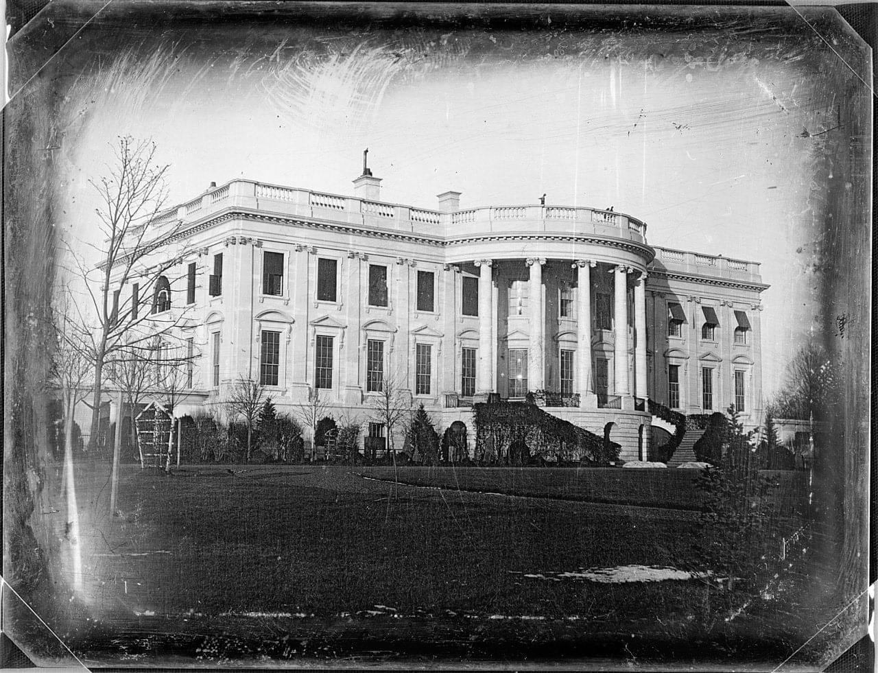 The White House — Laying the First Cornerstone