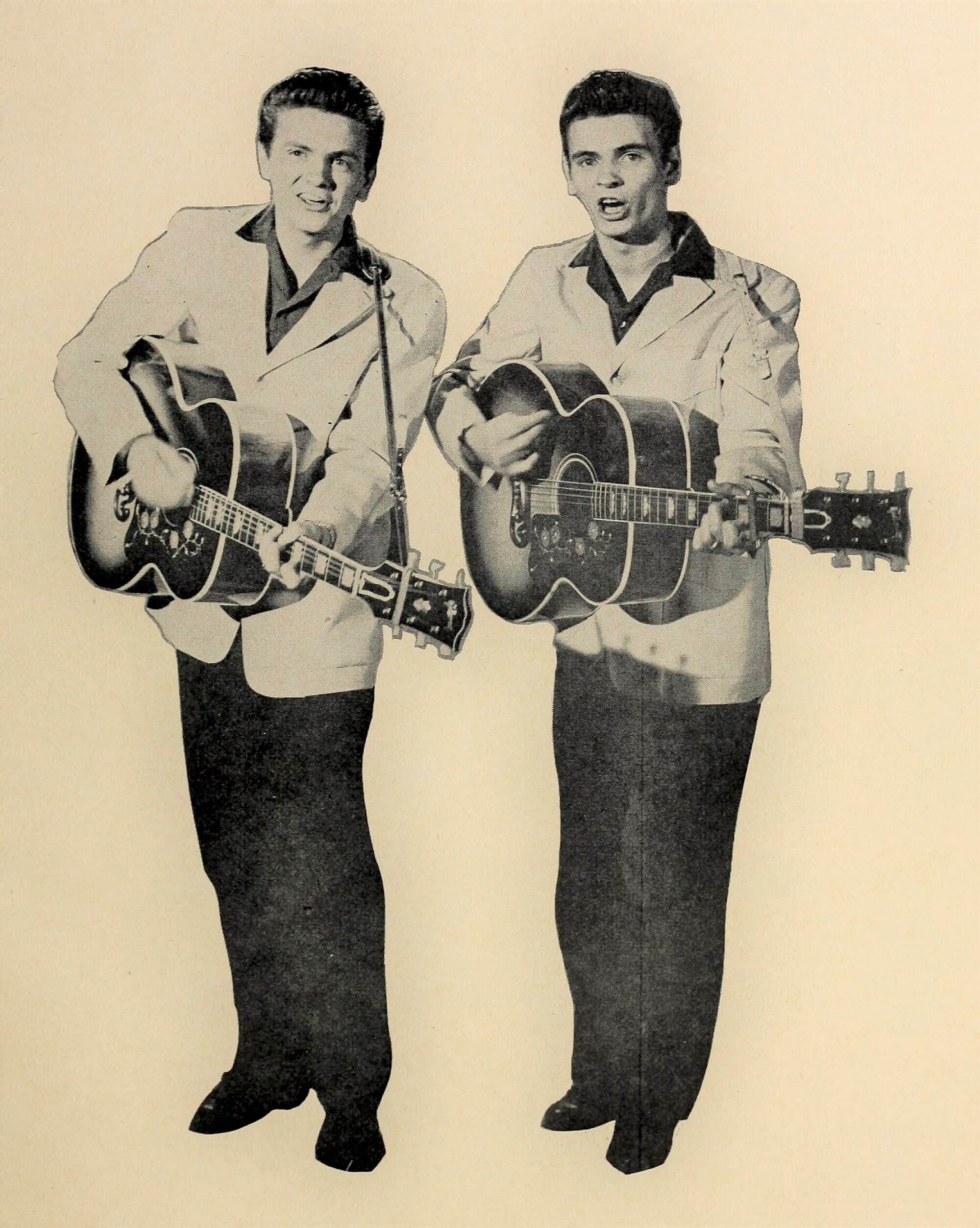The Everly Brothers — "Wake Up Little Susie" Hits No. 1