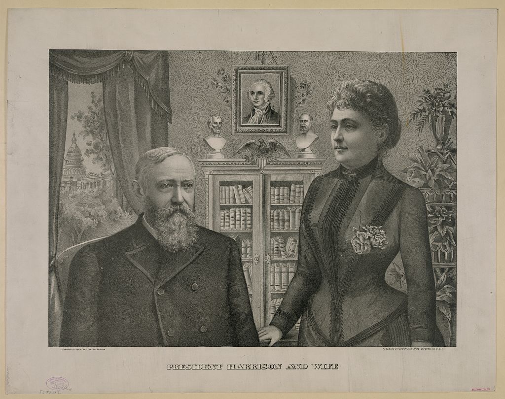 Benjamin Harrison — The 1853 Oxford Wedding