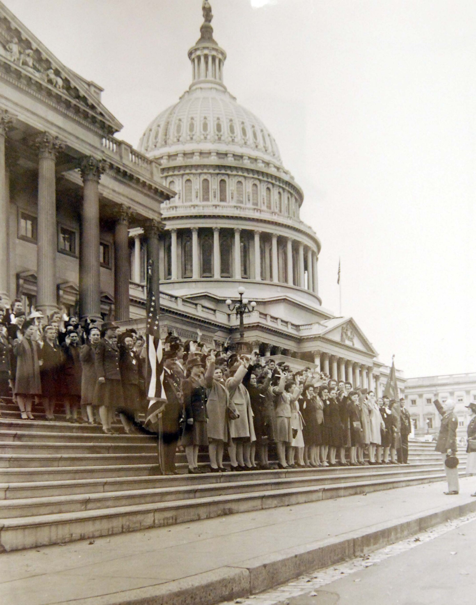 The WAC Oath: Women Enlisting on the Capitol Steps